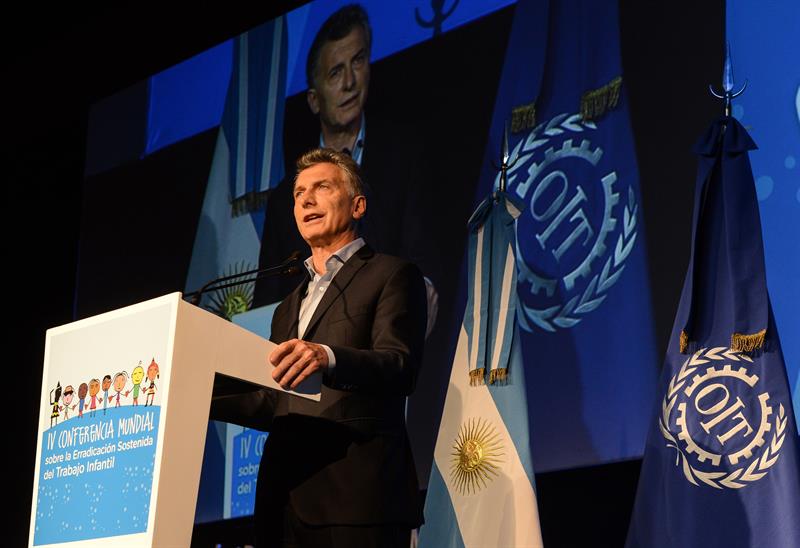 Macri cierra un foro sobre trabajo infantil: "Tenemos mucho trabajo por delante"